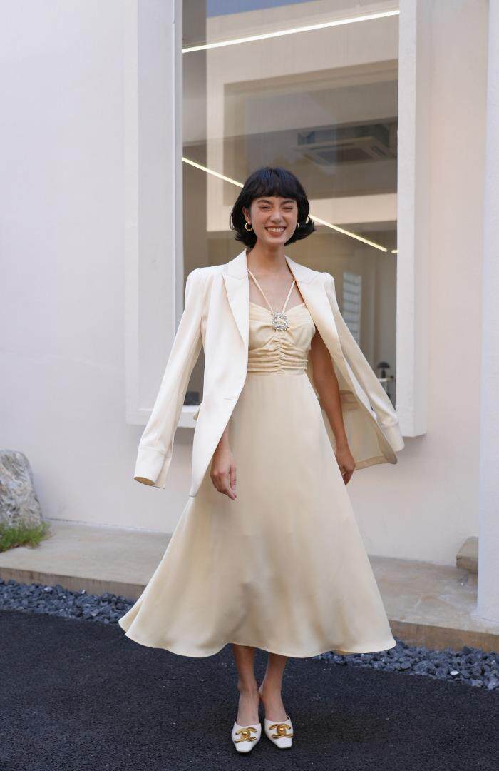 醋酸套装裙，女装职业装，GN