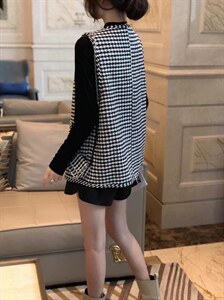 小香风马甲配包包三件套图片