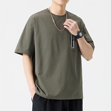 户外机能风运动短袖T恤男夏季宽松山系百搭上衣A406T885特P30，男装T恤，星座309（原A406）