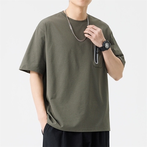 户外机能风运动短袖T恤男夏季宽松山系百搭上衣 A406 T885 特P30图片