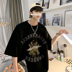 数据超好 220克重磅美式潮牌短袖t恤T1196-P28直播有280克品质P35图片