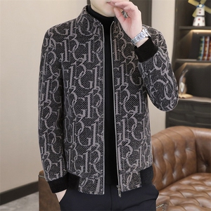 新品秋冬休闲加棉夹克百搭男装上衣23003-P140图片