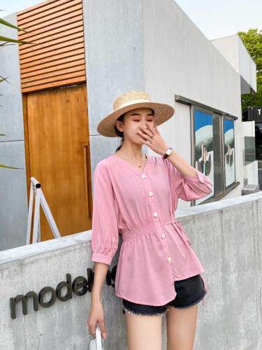 显腰身百搭上衣，女装，百变诱惑