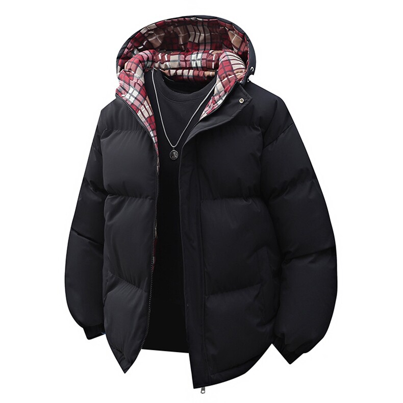 支持二开冬装加棉加厚面包服连帽棉服大码棉衣外套男女M812-P70,男装棉衣,电商A441