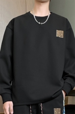 秋季M-8XL大码休闲圆领印花运动卫衣男大码，男装卫衣，星座209