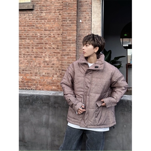 《自拍图》秋冬季立领棉衣外套ins潮牌宽松加厚棉袄棉服MK42-P95图片