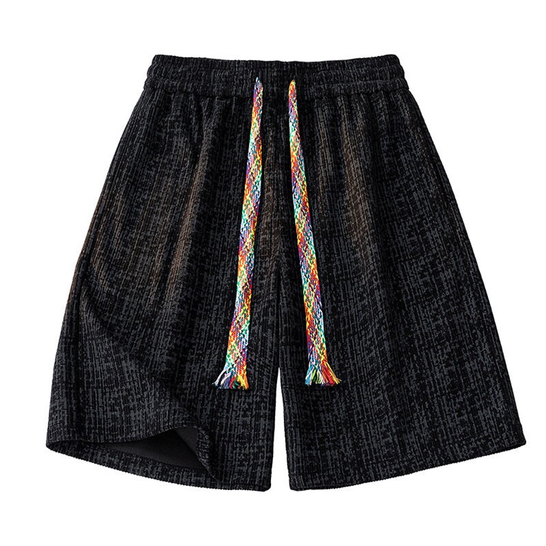 短裤男士夏季新款宽松休闲五分裤口袋拉链透气针织运动裤男裤,男装牛仔裤,星座1206（原A206）