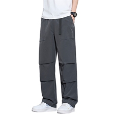 新款宽松冲锋裤冰感直筒休闲美式工装伞兵裤A436-2401-P38，男装休闲裤，电商A436