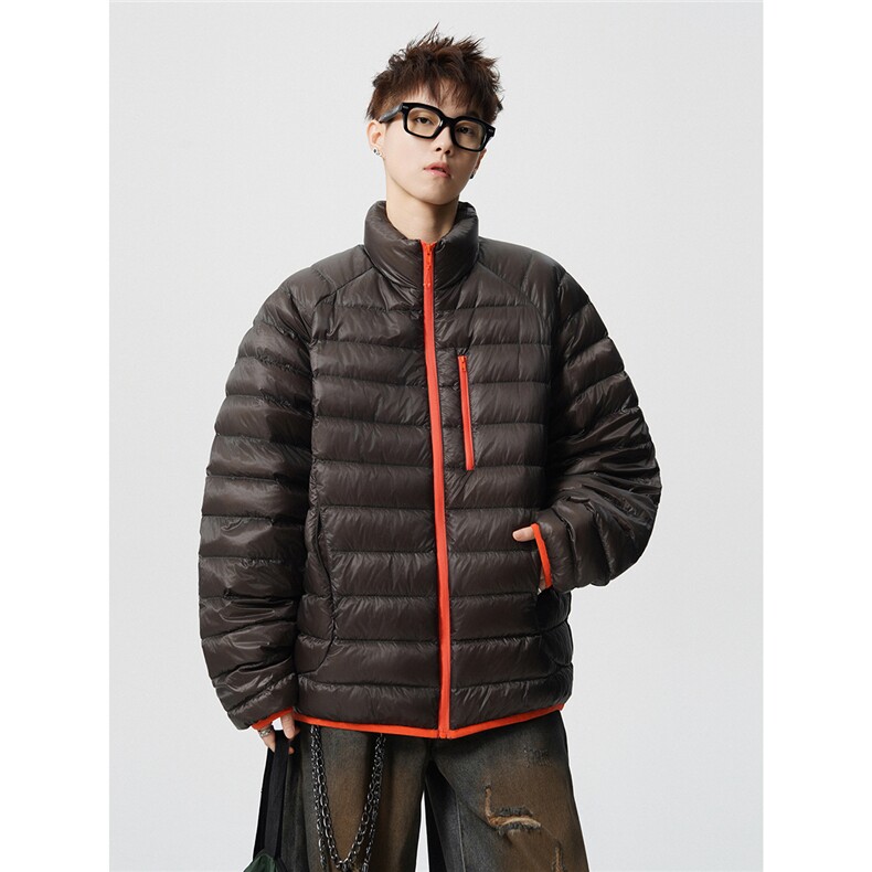 可二开轻便90绒白鸭绒M-5XL大码锦纶羽绒服男78188P238控328，男装羽绒服，星座227-7