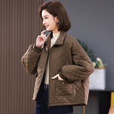 2023冬季时尚休闲夹棉加厚保暖舒适休闲棉服，女装棉衣/棉服，独衣靓