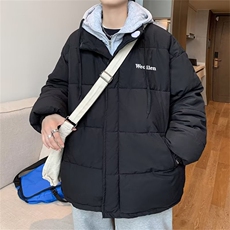 冬装ins韩版潮牌棉袄假两件棉服新款美式休闲棉衣外套W5481-P88，男装棉衣，星座512-2