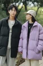 9976-P60冬季宽松情侣棉衣面包服（八个色）深度库存，男装棉衣，星座109