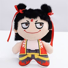 数数毛绒玩具厂 哪吒魔童闹海可爱哪吒玩偶30cm现货搞笑情人节礼物全套毛绒公仔