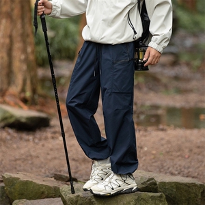 春季户外运动登山休闲冲锋裤日机能宽松直筒登山长裤 K3509 特P48图片