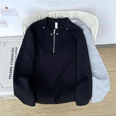 日系圆领卫衣慵懒风P32YW16，男装卫衣，星座1112-1