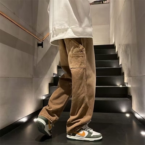 美式牛仔裤男春秋新款休闲直筒裤N5099P43图片