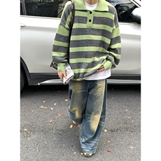 绿灰条纹