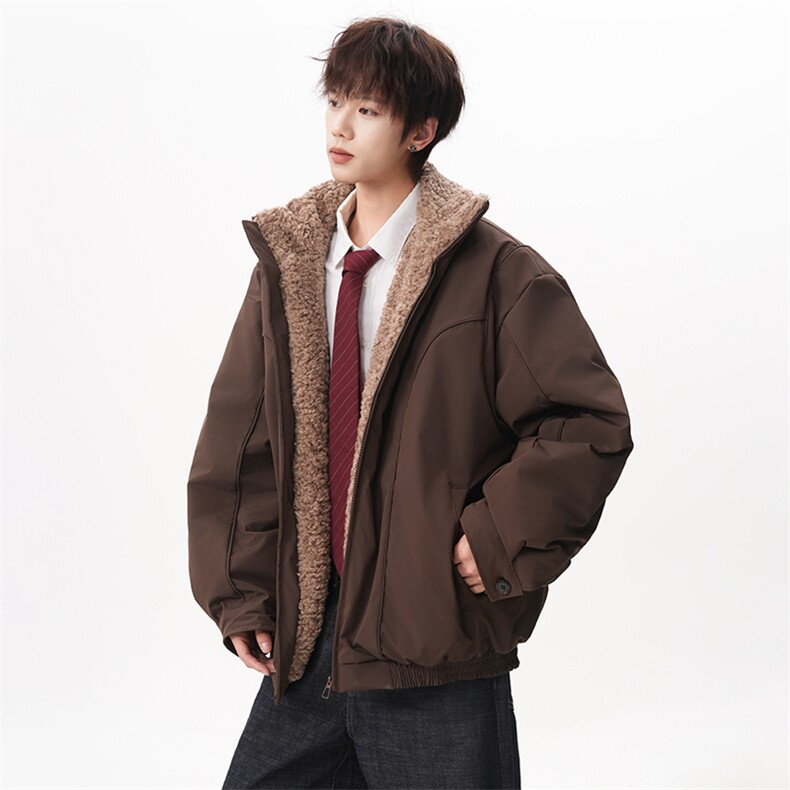 现货座山雕羽绒服立领毛领加厚保暖宽松外套225-2-Y216-P228,男装羽绒服,星座225-2
