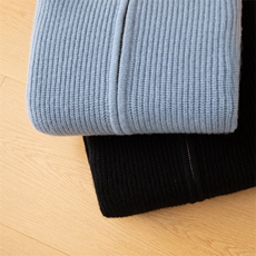 2025年秋季连帽时尚百搭通勤休闲羊绒开衫，男装羊绒开衫，米亚康羊绒