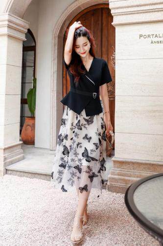 夏季连衣裙，女装连衣裙，千娜利