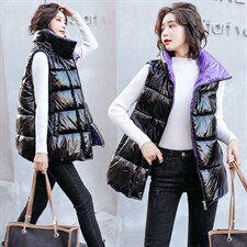 2025年冬季新款时髦暖冬时尚短款棉马甲拉链连帽，女装马甲，卡杰菲