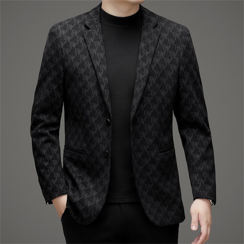 秋冬时尚新款男士商务休闲西服韩版西装修身单西外套QS3237-P165,男装西服,星座1105-3