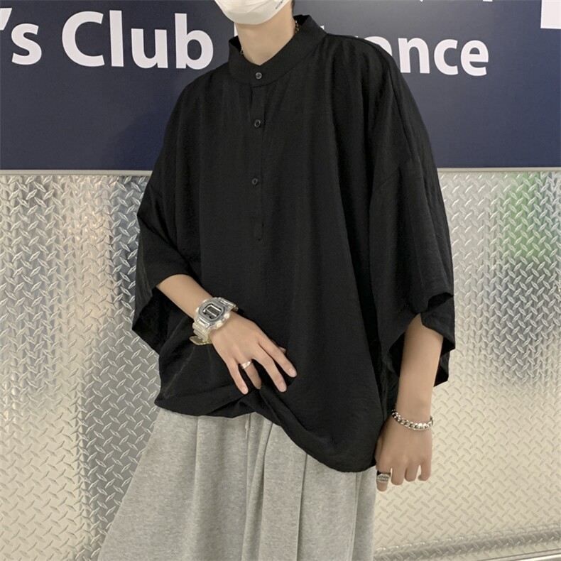 男士短袖t恤夏季衬衣黑白打底衫男女上衣潮流百搭情侣装衣服~T660,男装T恤,星座601-1