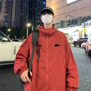 港风 23新款秋季时尚百搭宽松字母印花夹克外套F6381P65控88图片