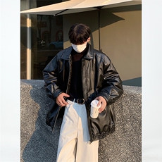B327-常规PY03-P88加棉MY03-P118现货皮夹克皮棉衣棉服，男装夹克，电商B327
