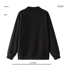 平铺~春季立领果冻棉重磅卫衣外套W6602/P58，女装短外套，电商B331