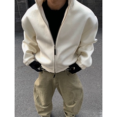 两千件现货到！W2501双拉头加厚高品质毛呢外套，男装夹克，电商C313