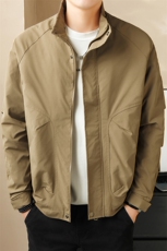 加棉加厚店主风夹克外套男休闲时尚立领男士夹克-P85常规P67L-5XL，男装夹克，星座310B-3