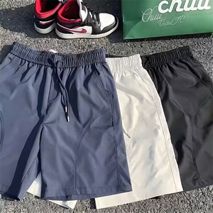 网图现货 美式宽松直筒弯刀五分速干短裤男DK5513特P20图片