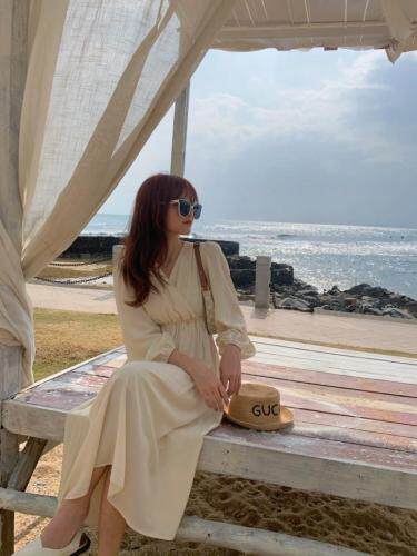 春季新款，素色连衣裙，女装连衣裙，郭郭家