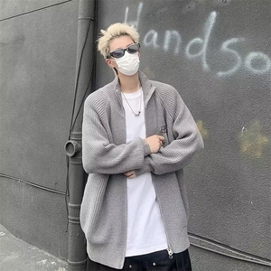 美式毛衣男慵懒风休闲针织衫 M5696 P58图片
