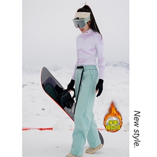 冬防水三防登山裤加绒保暖男女同款单板双板滑雪裤K1002J加绒-P75，男装休闲裤，电商A001-1