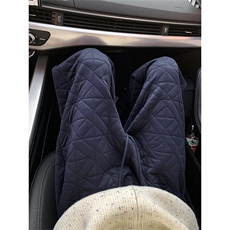 XZ-221-5/K1300/P55控78冬季保暖夹棉菱形格棉裤宽松直筒休闲裤，男装棉衣，星座221-5