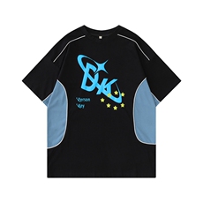 白底佛电商A188-DT7009-TP45230克32支双纱精梳100棉T恤控75，男装T恤，电商A188