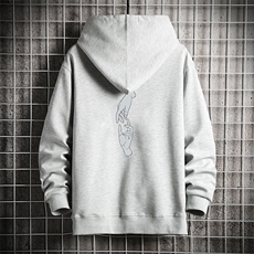 KS21147-P38加绒款-P43连帽开衫卫衣男运动外套大码班服网格，男装卫衣，电商A040A