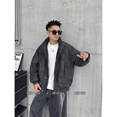 新标50白鸭绒冬装时尚保暖皮羽绒服外套男561-P230，男装羽绒服，星座310A-4