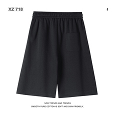 夏季新款透气青年休闲潮流运动五分裤XD1712特批35，男装休闲裤，星座718