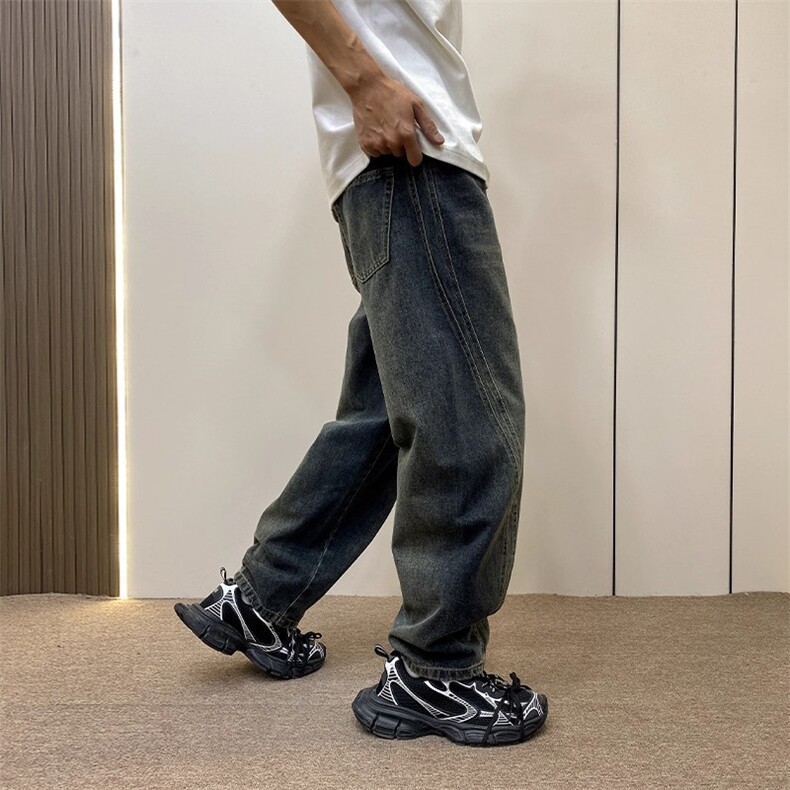 1506-1/KT12311/P53哈伦弹力男装休闲裤子男士老爹裤长裤百搭男裤图片