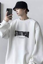 华夫格卫衣！2023秋季男士圆领潮牌卫衣字母印花长袖T恤HWY09P30，男装卫衣，电商B220