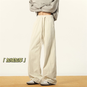 B258-K2581-P45控68 加绒55控78 灯芯绒弯刀裤 成分聚酯纤维图片