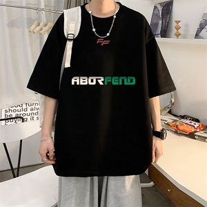 抖音得物二开 现货 220克夏装重磅美式高街宽松短袖t恤 MT181图片