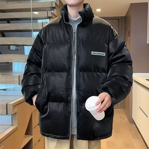 F543P75男女oversize棉服学生港风宽青年男生棉衣图片