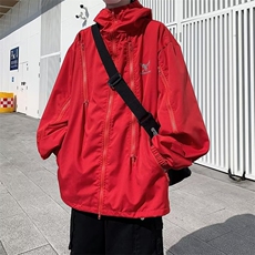 青春流行男春季双层防水牛津布冲锋衣夹克外套W53P52，男装夹克，星座1116-2