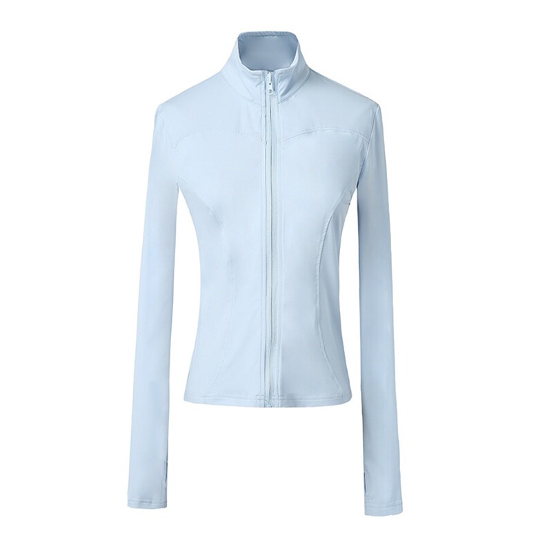 女士短款皮肤衣户外健身轻薄气弹力立领防晒衣25XJ55240特批68，女装防晒衣，电商A042