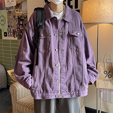 2025春季情侣款百搭高街牛仔夹克大码宽松休闲牛仔外套JK778-P60，男装工装外套，星座1103-3
