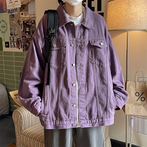 2025春季情侣款百搭高街牛仔夹克大码宽松休闲牛仔外套 JK778-P60图片